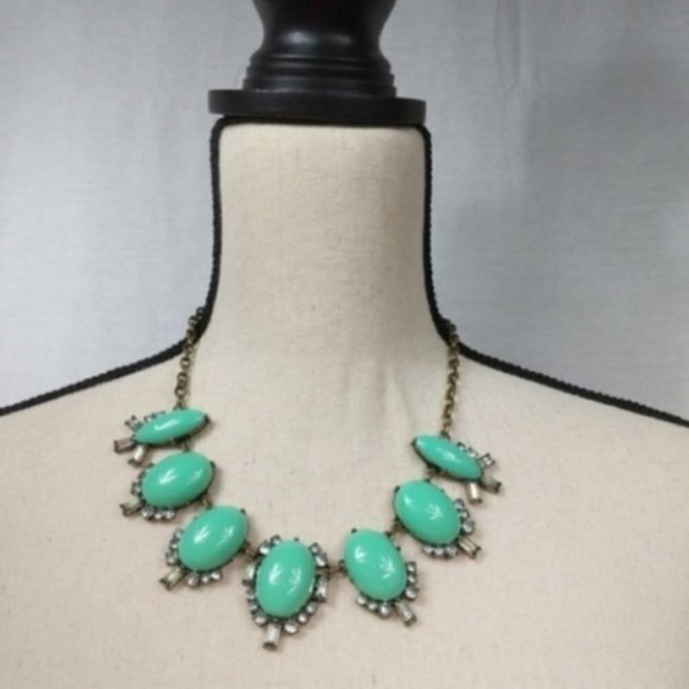 J. Crew Bubble Gemstone Statement Necklace - Picture 2 of 5